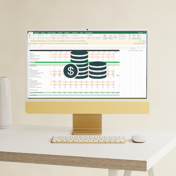 Vakantiewoning begroting template